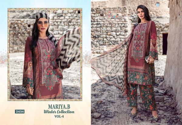 Shree Mariya B Winter Collection 4 Pashmina Pakistani Salwar Kameez